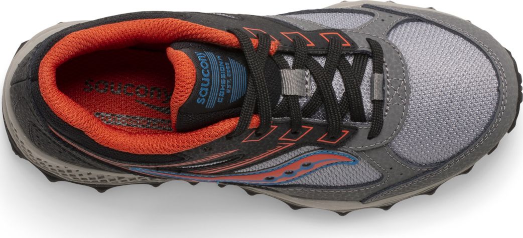 Cohesion TR14 Lace Sneaker, Black | Grey | Rust, dynamic 5