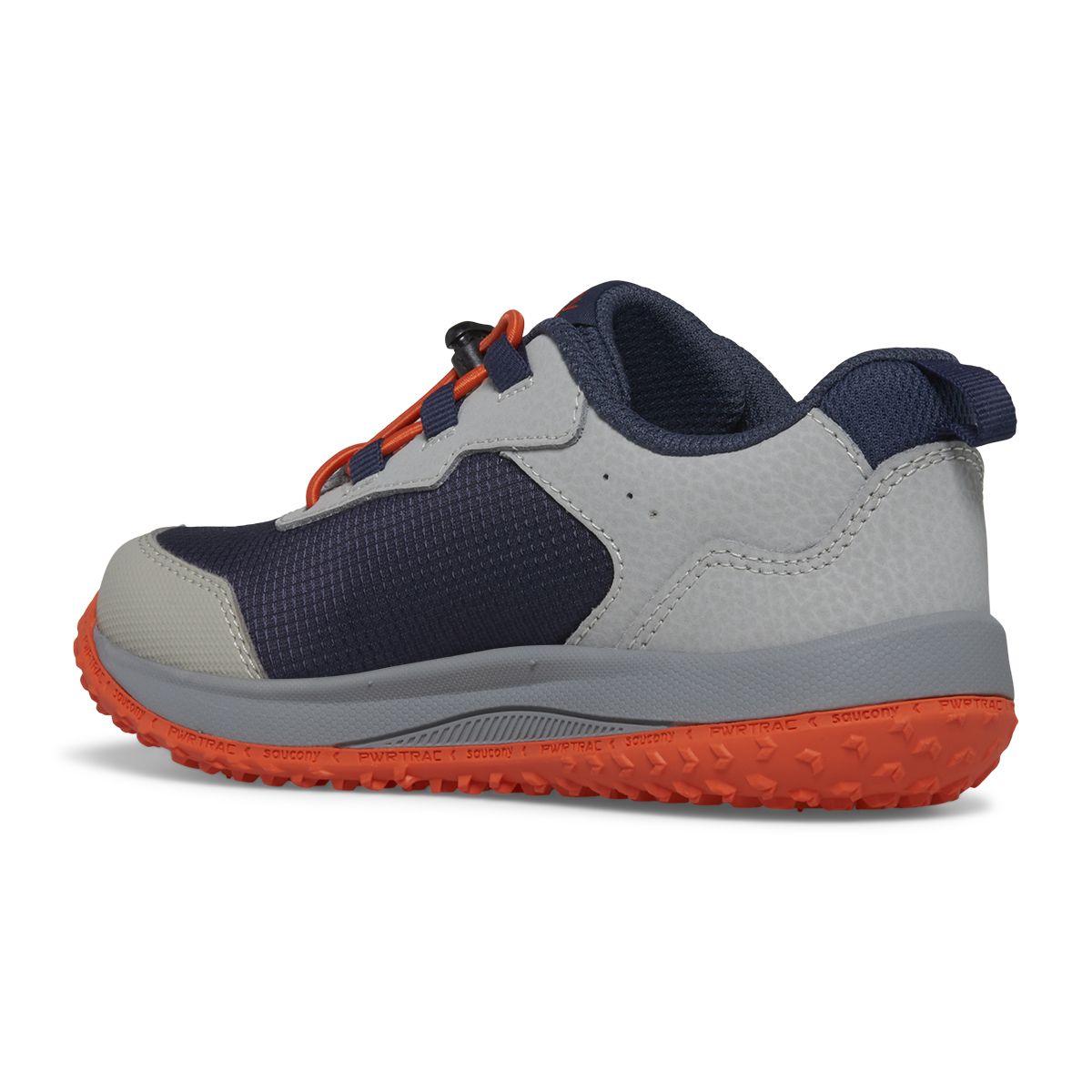 Aura KDZ Sneaker, Grey | Orange | Navy, dynamic 3