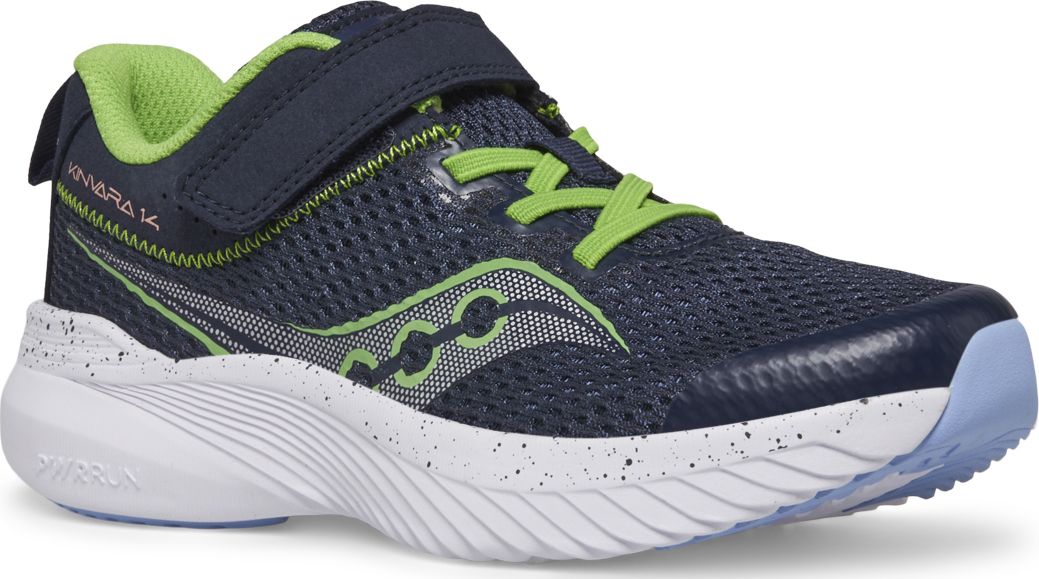 Kinvara 14 A/C Sneaker, Navy | Green, dynamic 2