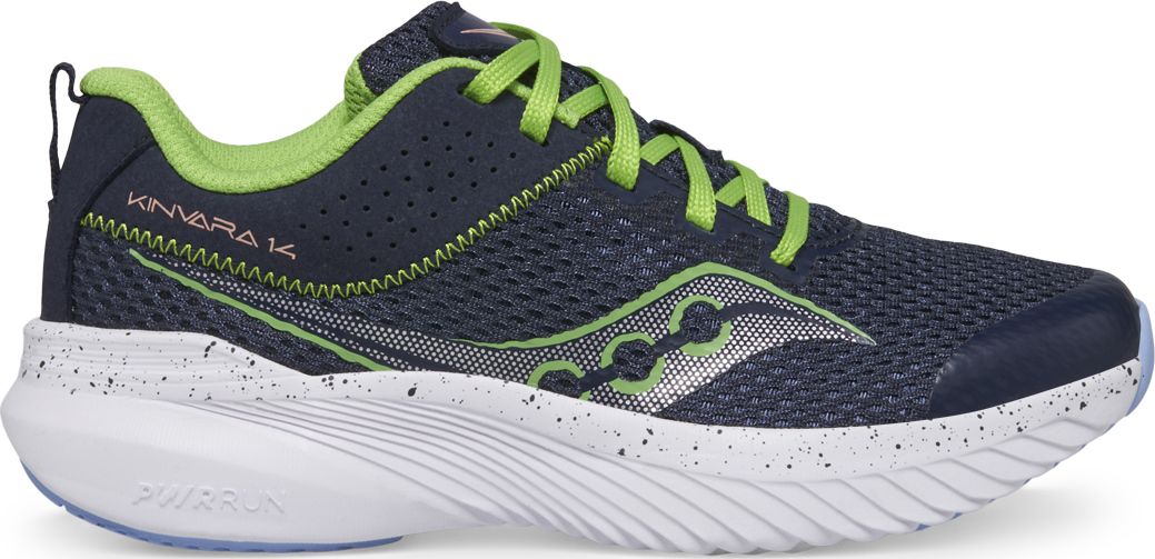 Kinvara 14 Sneaker, Navy | Green, dynamic