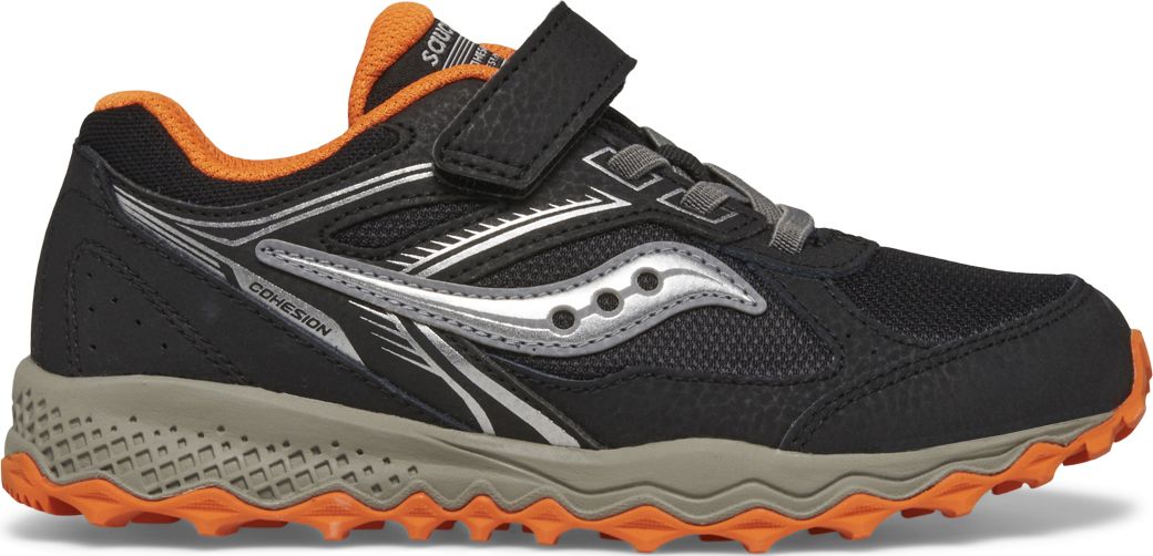 Cohesion TR14 A/C Sneaker, Black | Orange, dynamic 1