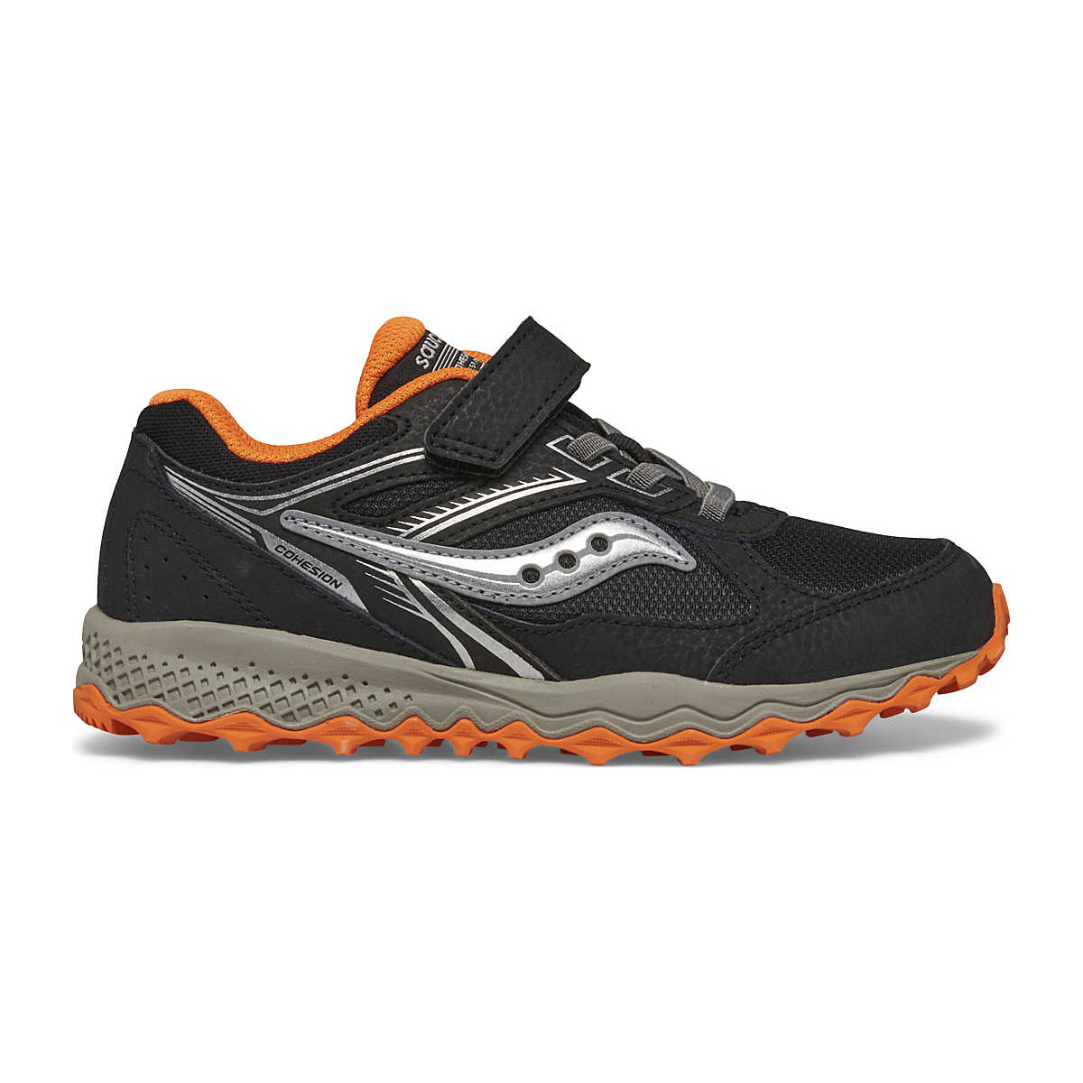 Cohesion TR14 A/C Sneaker, Black | Orange, dynamic 1