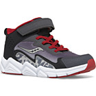 Flash Mid A/C Sneaker, Grey | Red, dynamic 2
