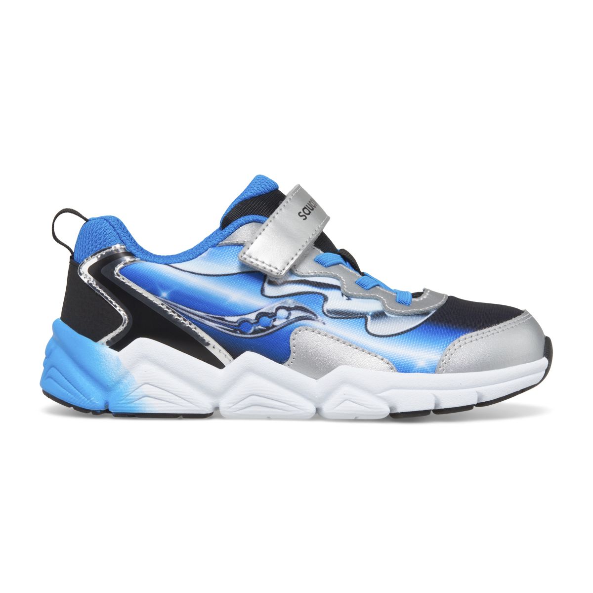 Flash 3.0 A/C Sneaker, Black | Blue | Chrome, dynamic
