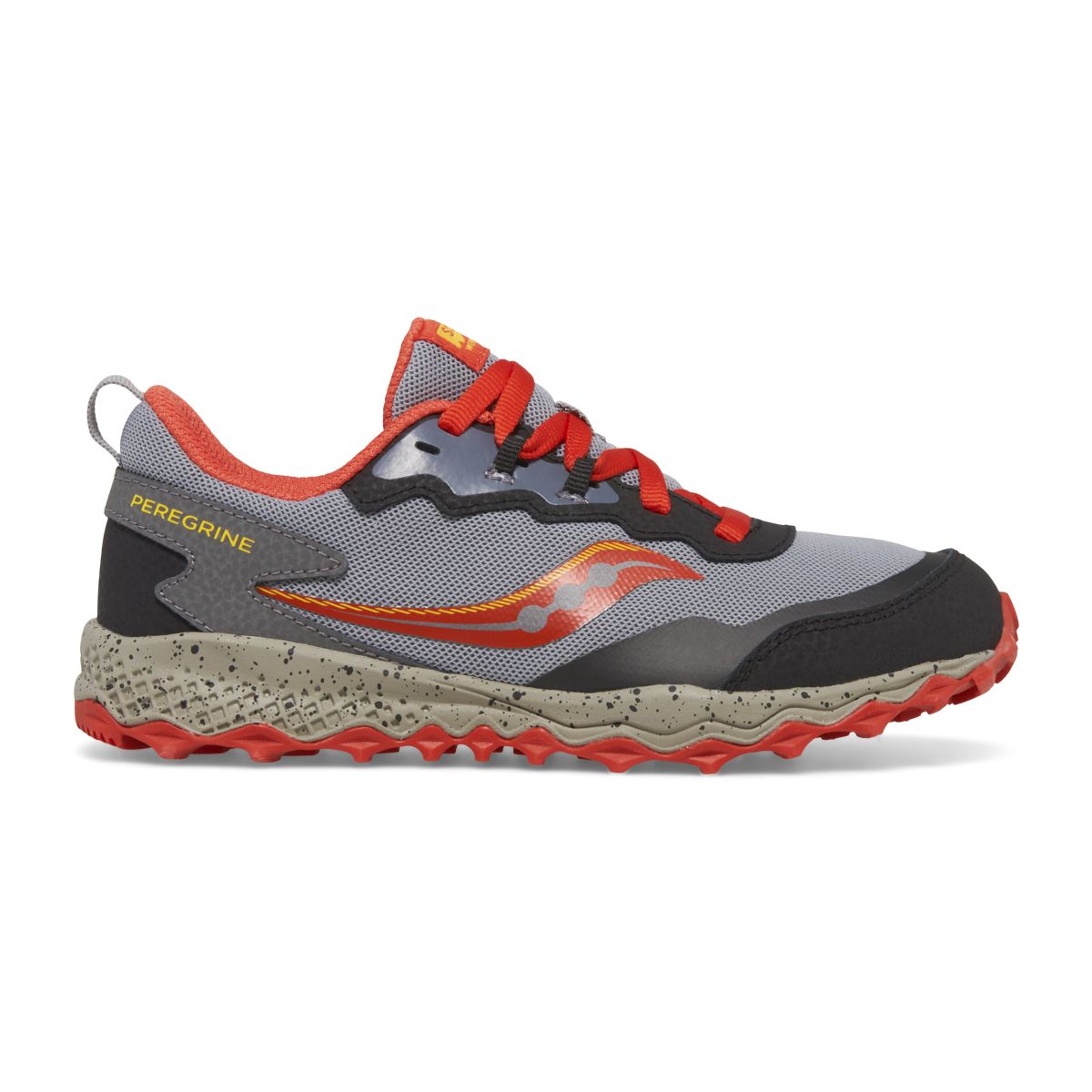 Peregrine KDZ Sneaker, Grey | Red | Yellow, dynamic