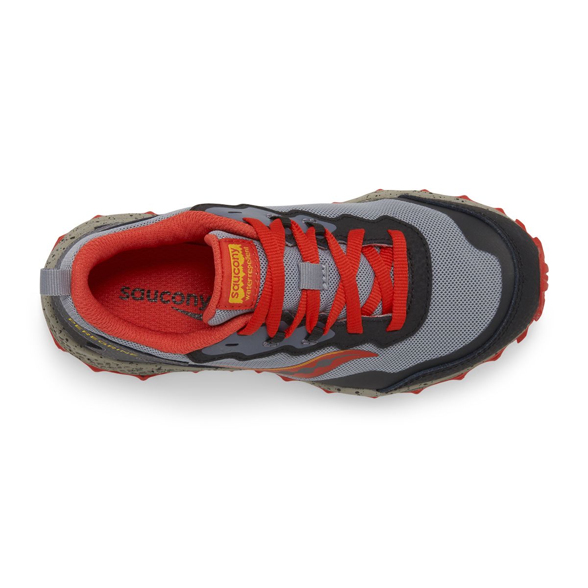 Peregrine KDZ Sneaker, Grey | Red | Yellow, dynamic 5