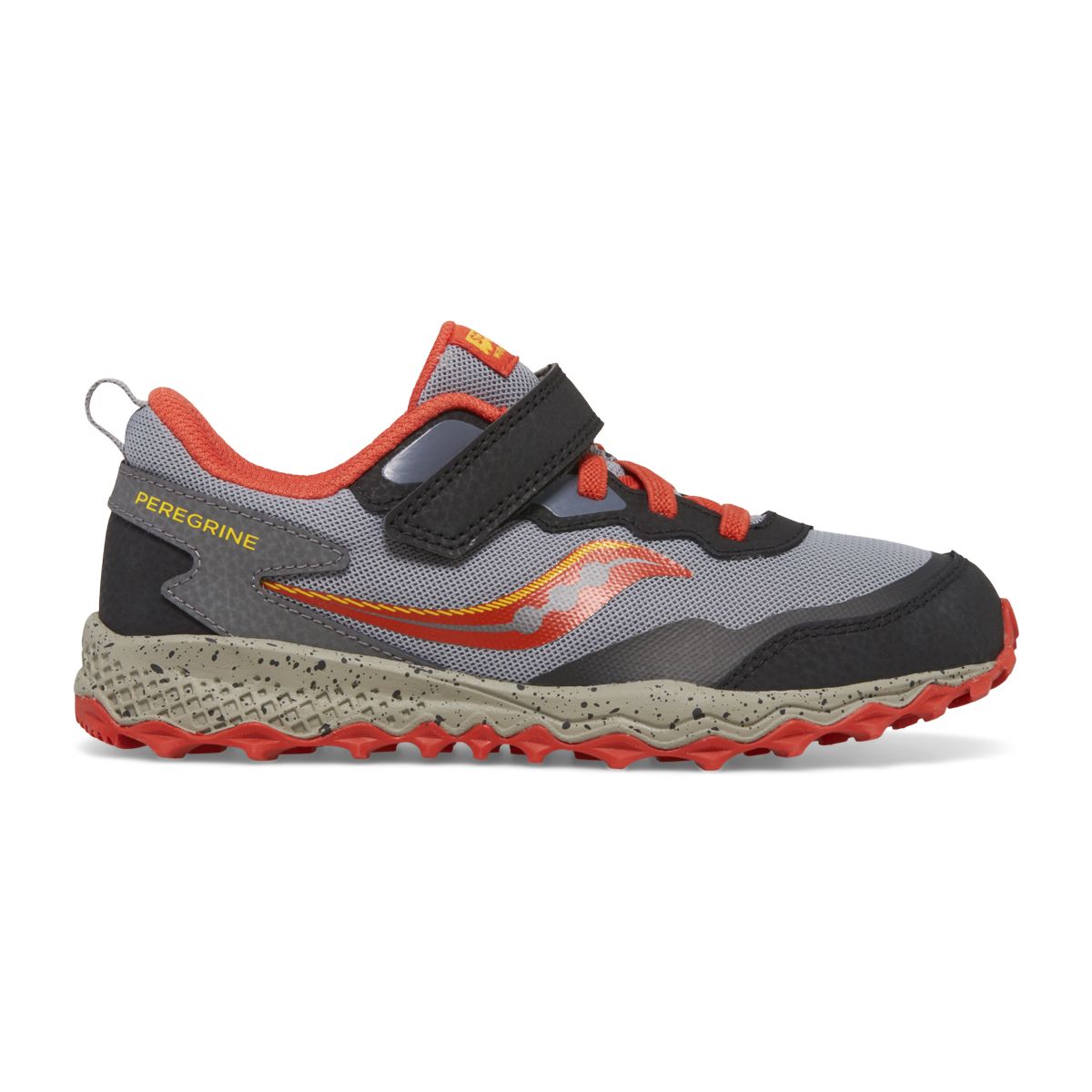 Peregrine KDZ A/C Sneaker, Grey/Red/Yellow, dynamic