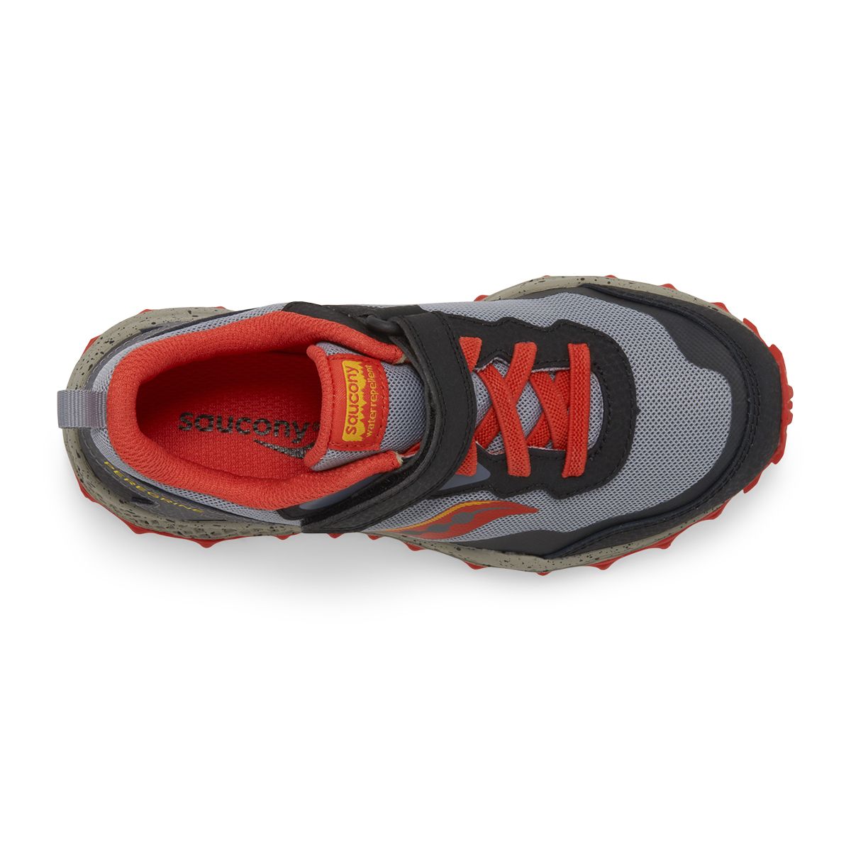 Peregrine KDZ A/C Sneaker, Grey/Red/Yellow, dynamic 4