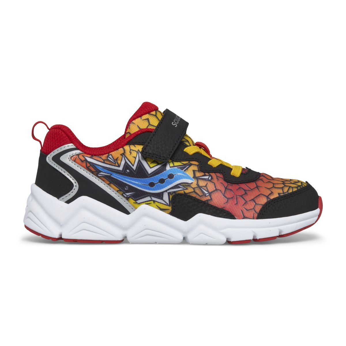 Flash 3.0 A/C Sneaker, Black | Red | Yellow, dynamic 1