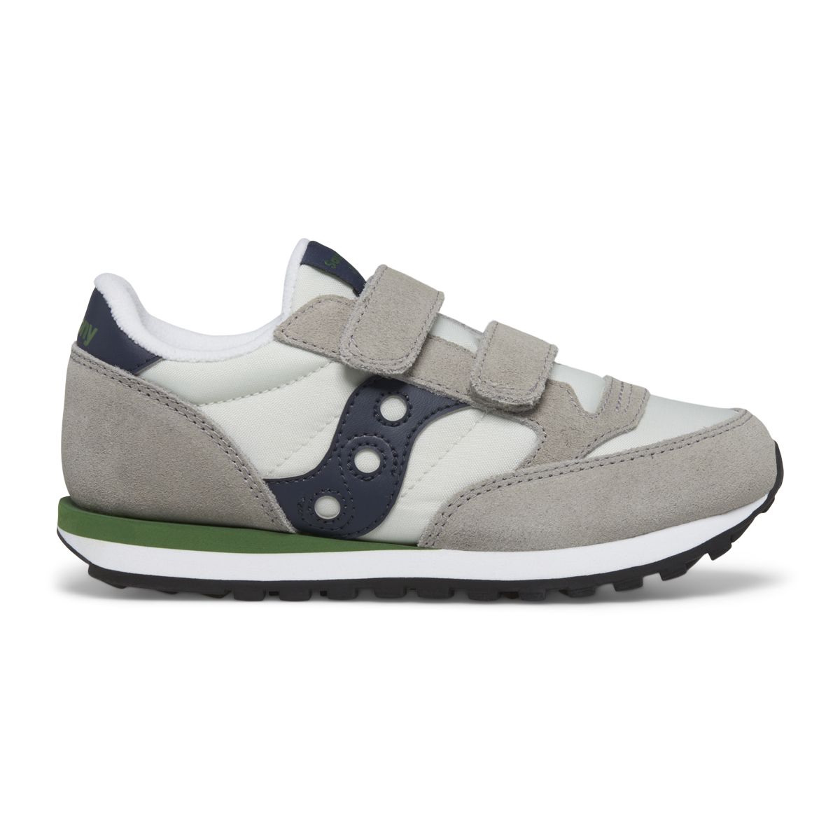 Jazz Double Hook & Loop, Grey/Navy/Green, dynamic