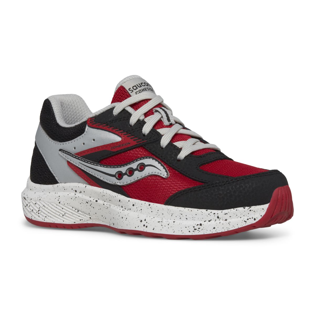 Cohesion KDZ Sneaker, Black | Red, dynamic 2