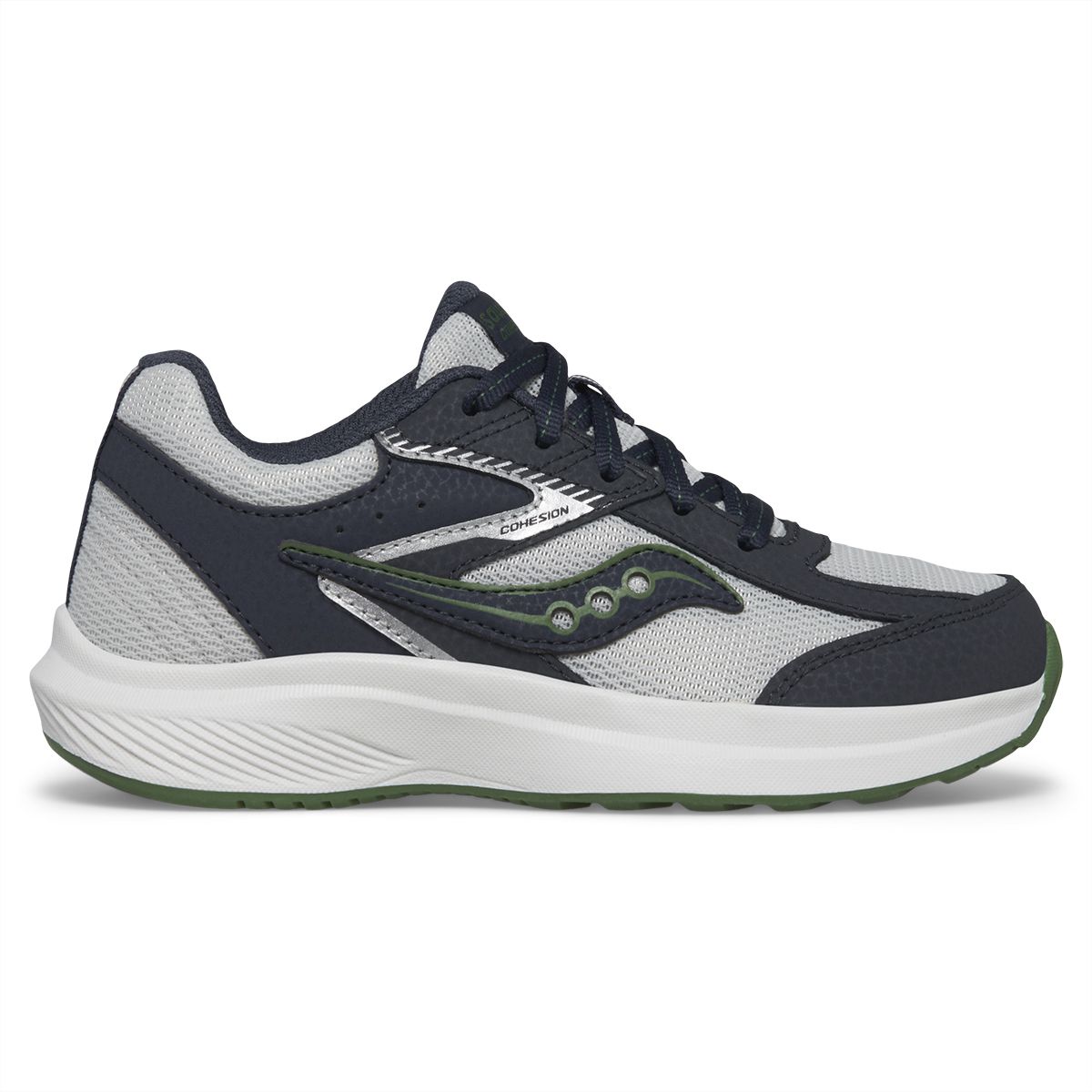 Cohesion KDZ Sneaker, Navy/Grey/Green, dynamic