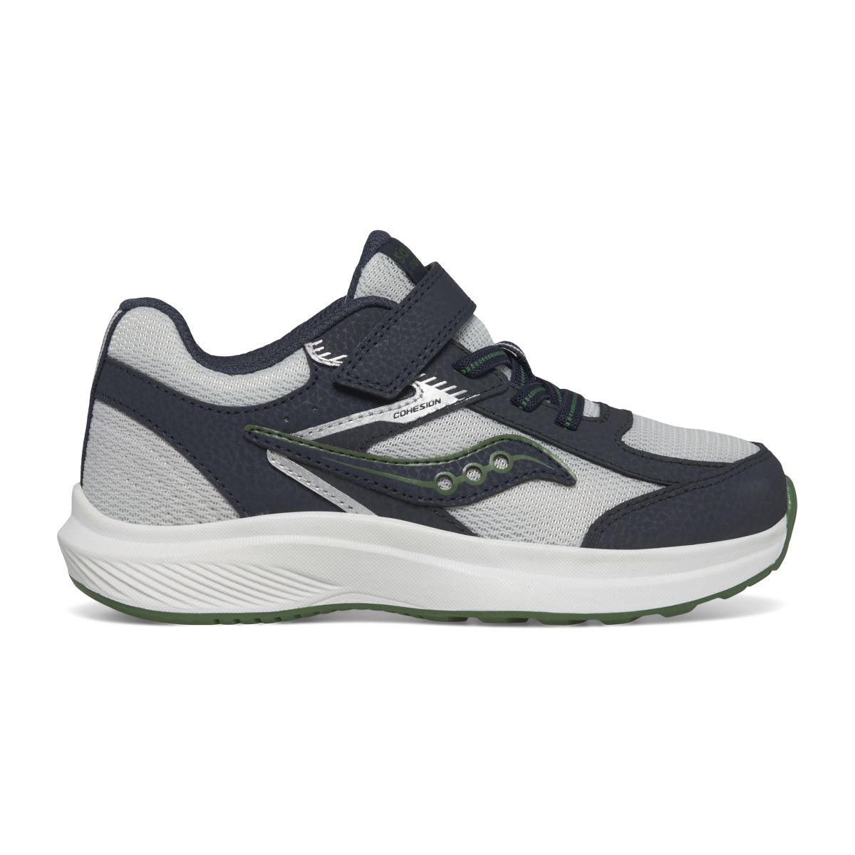 Cohesion KDZ A/C Sneaker, Navy/Grey/Green, dynamic