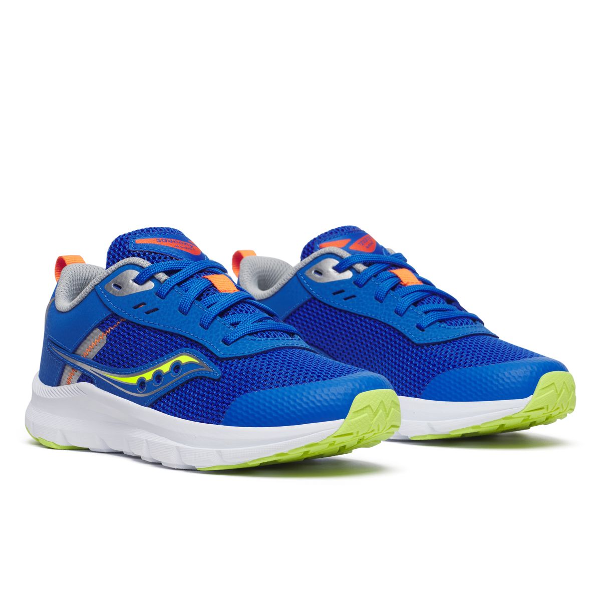 Axon KDZ Sneaker, Blue/Citron, dynamic 2