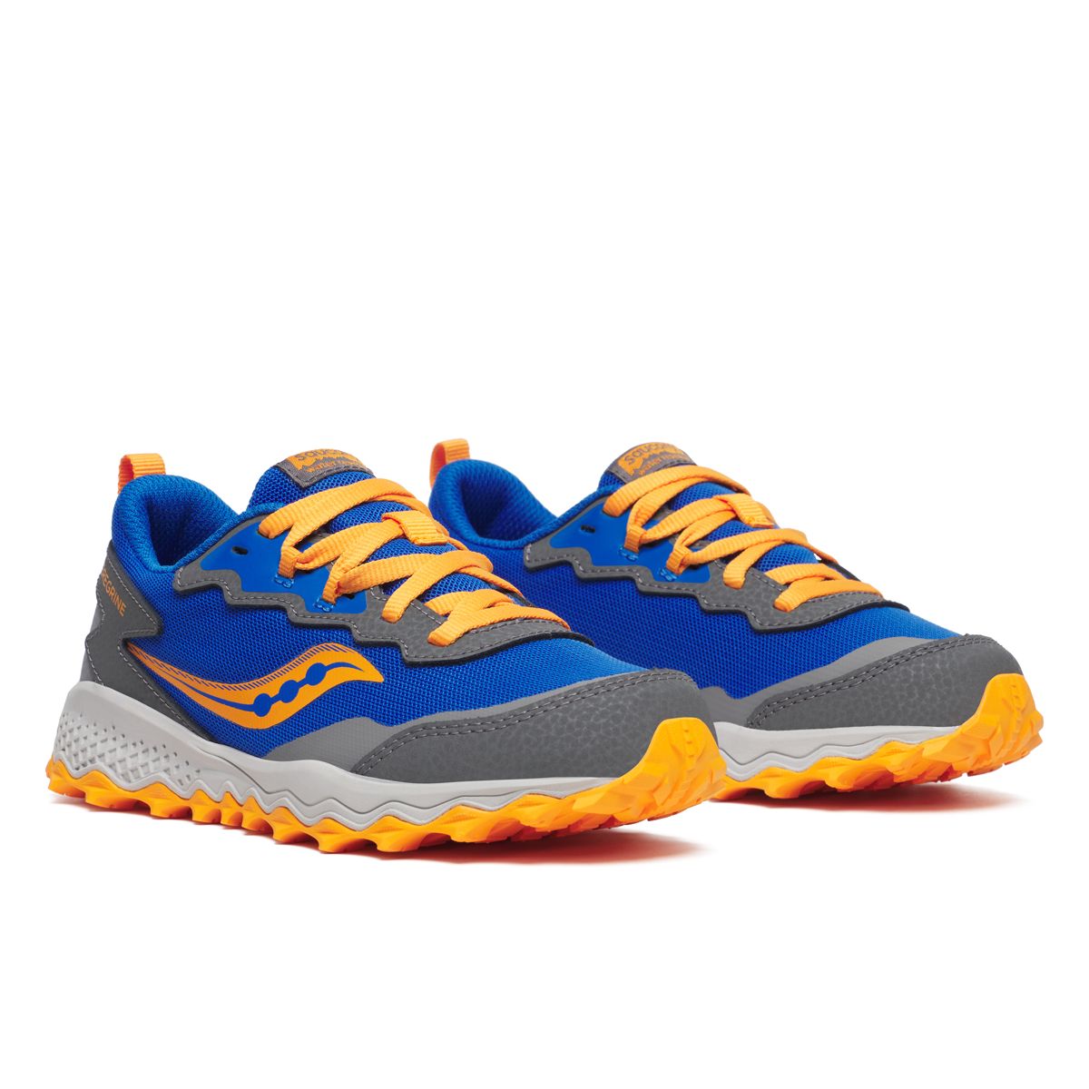 Peregrine KDZ Sneaker, Blue/Orange, dynamic 2