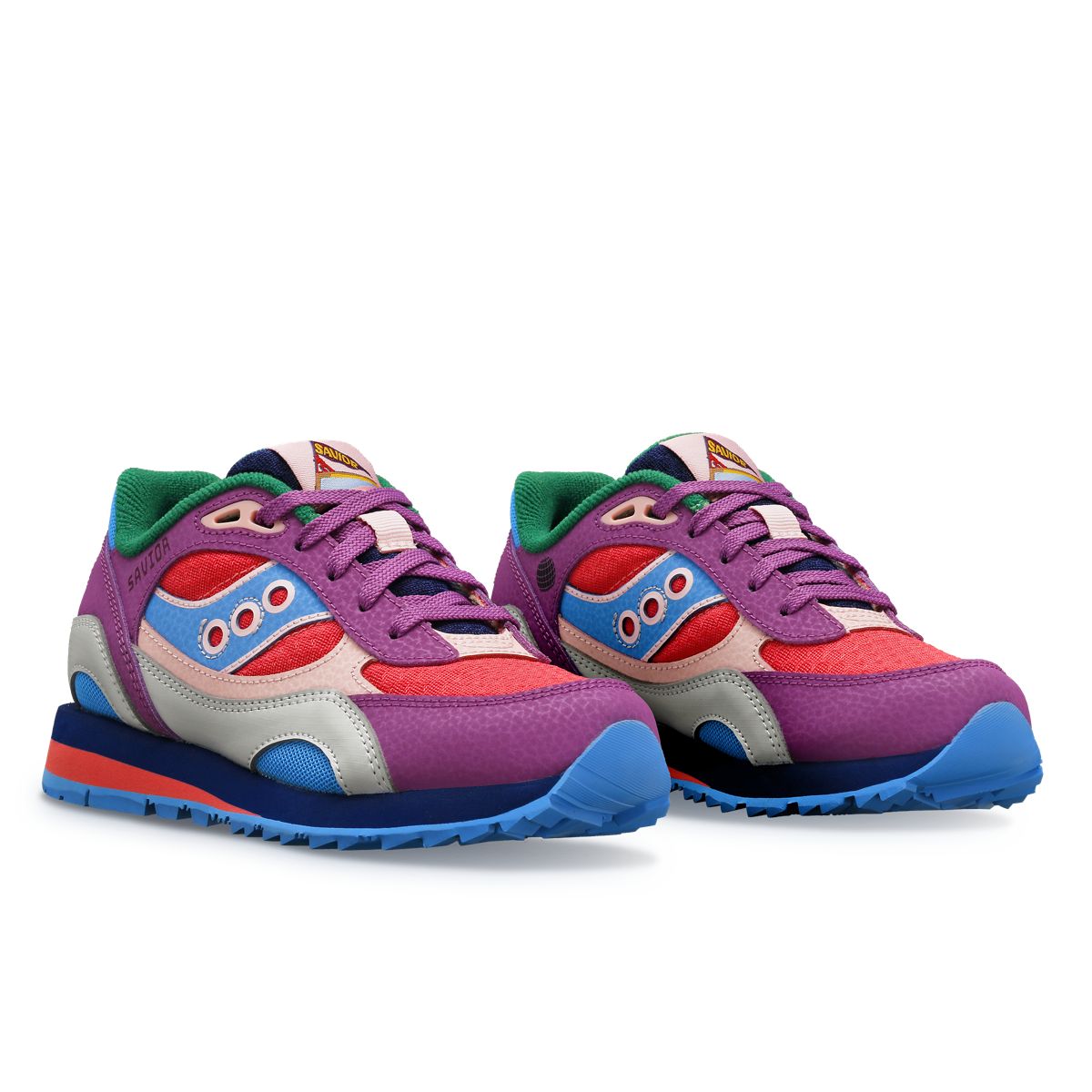 Jae Tips X Saucony Shadow 6000 Sneaker, Purple, dynamic 2