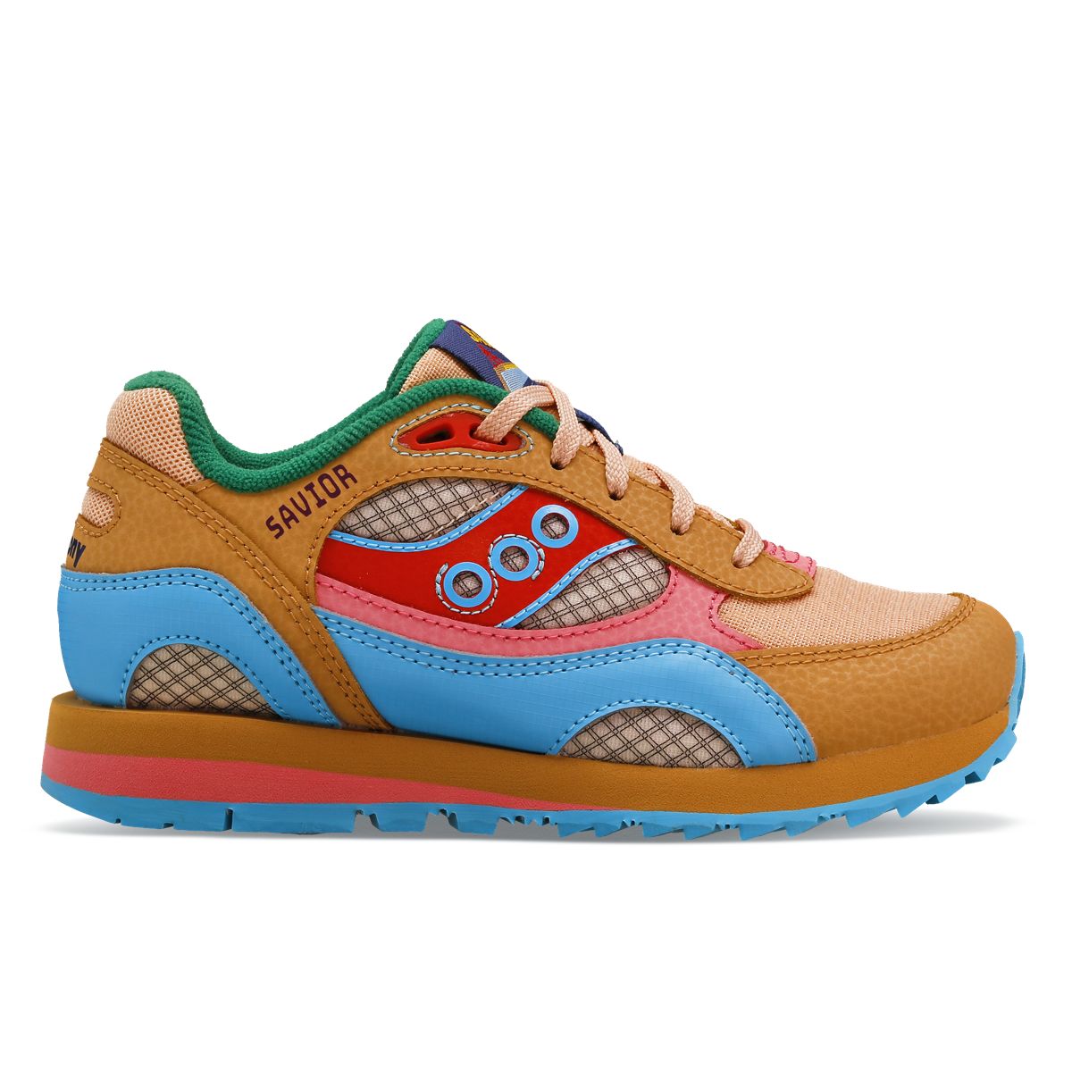 Jae Tips X Saucony Shadow 6000 Sneaker, Tan, dynamic