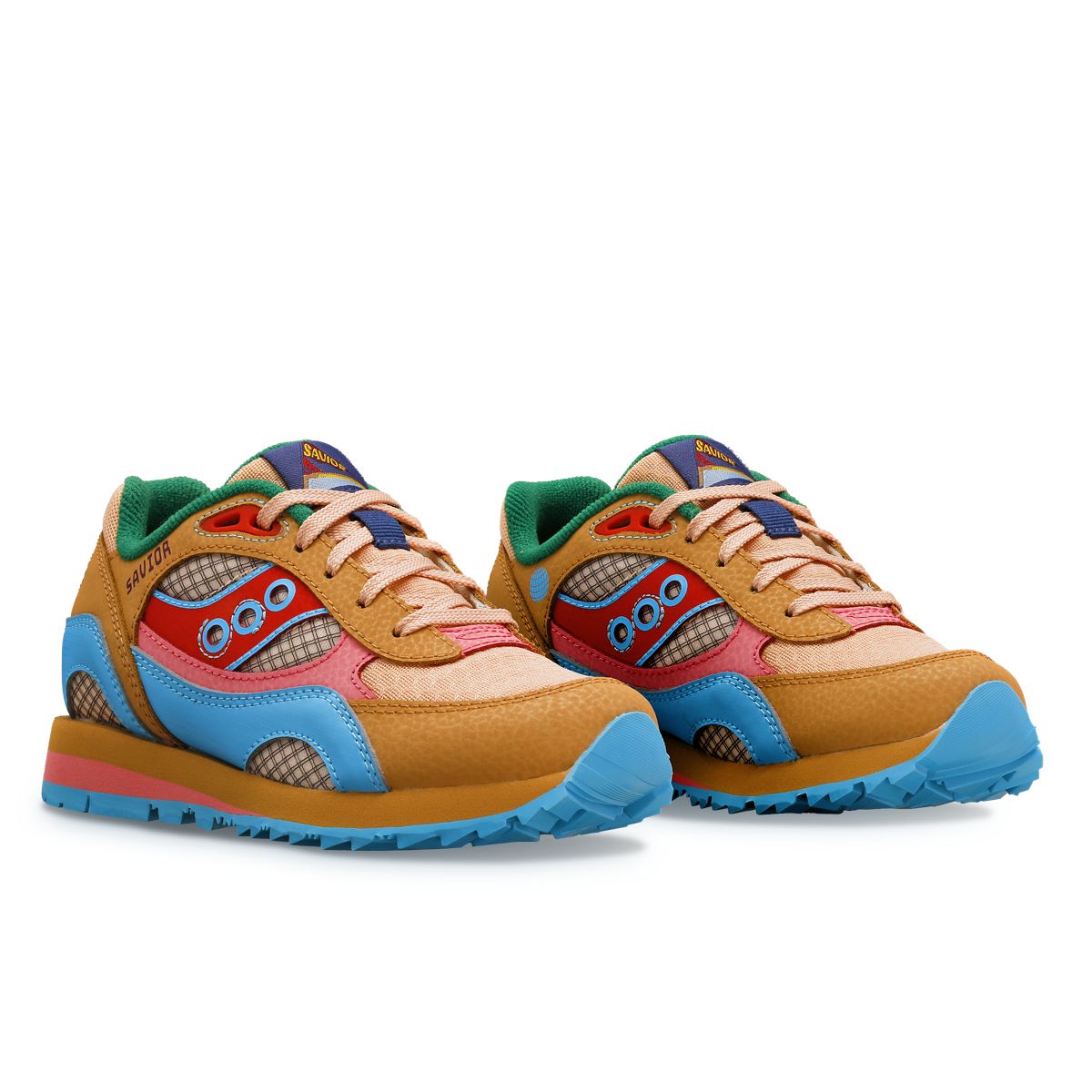 Jae Tips X Saucony Shadow 6000 Sneaker, Tan, dynamic 2