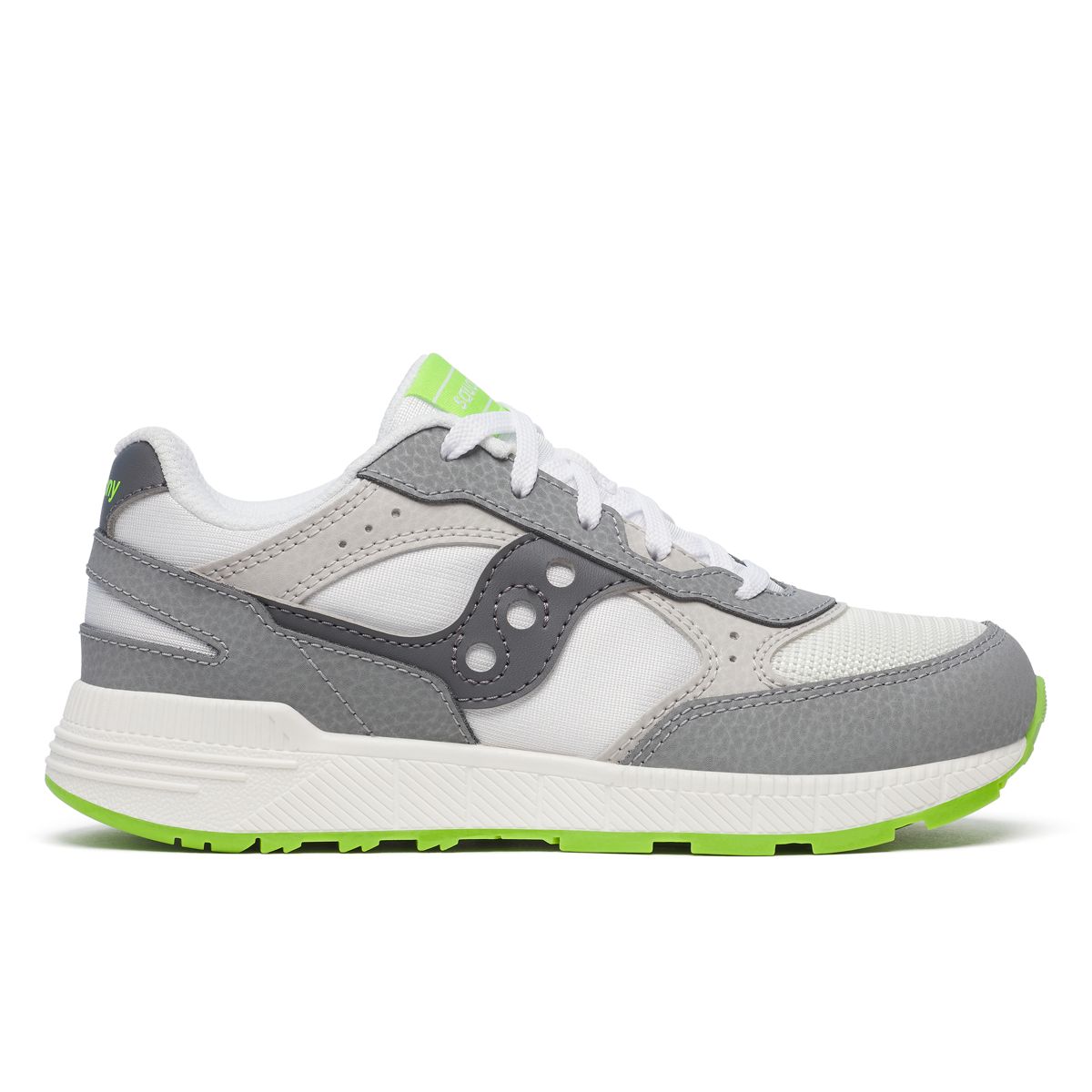 Eclipse KDZ Sneaker, White/Grey/Lime, dynamic