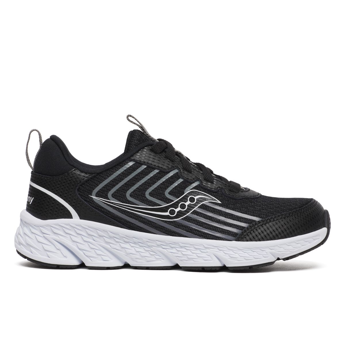 Wind 3.0 Lace Sneaker, Black/White, dynamic 1