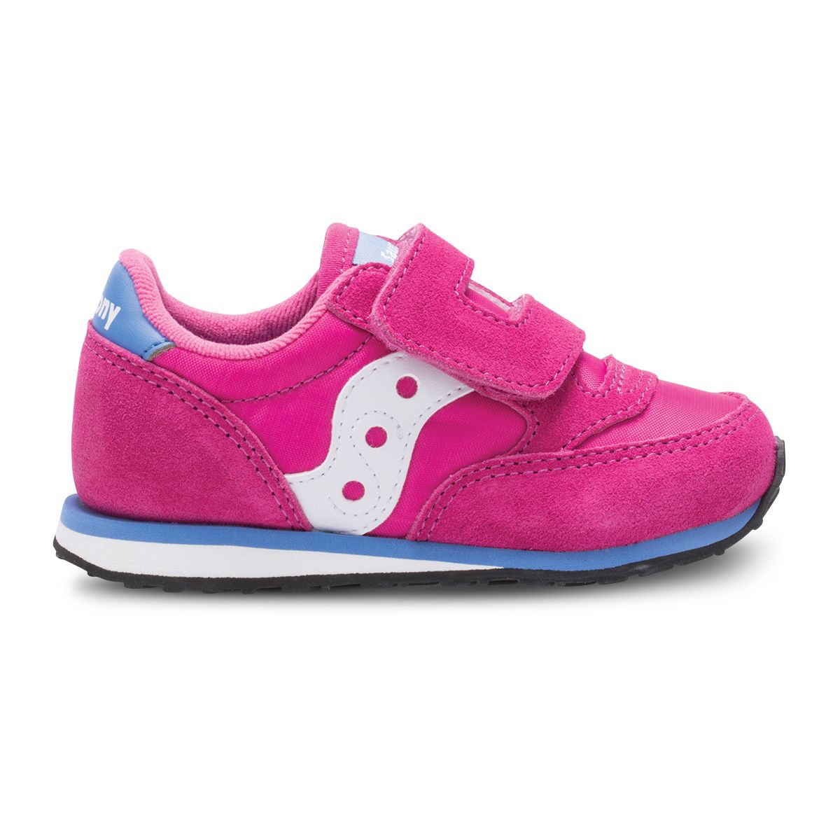 Jazz Hook & Loop Sneaker, Magenta, dynamic