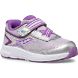 Ride 10 Jr. Sneaker, Silver | Purple, dynamic 2