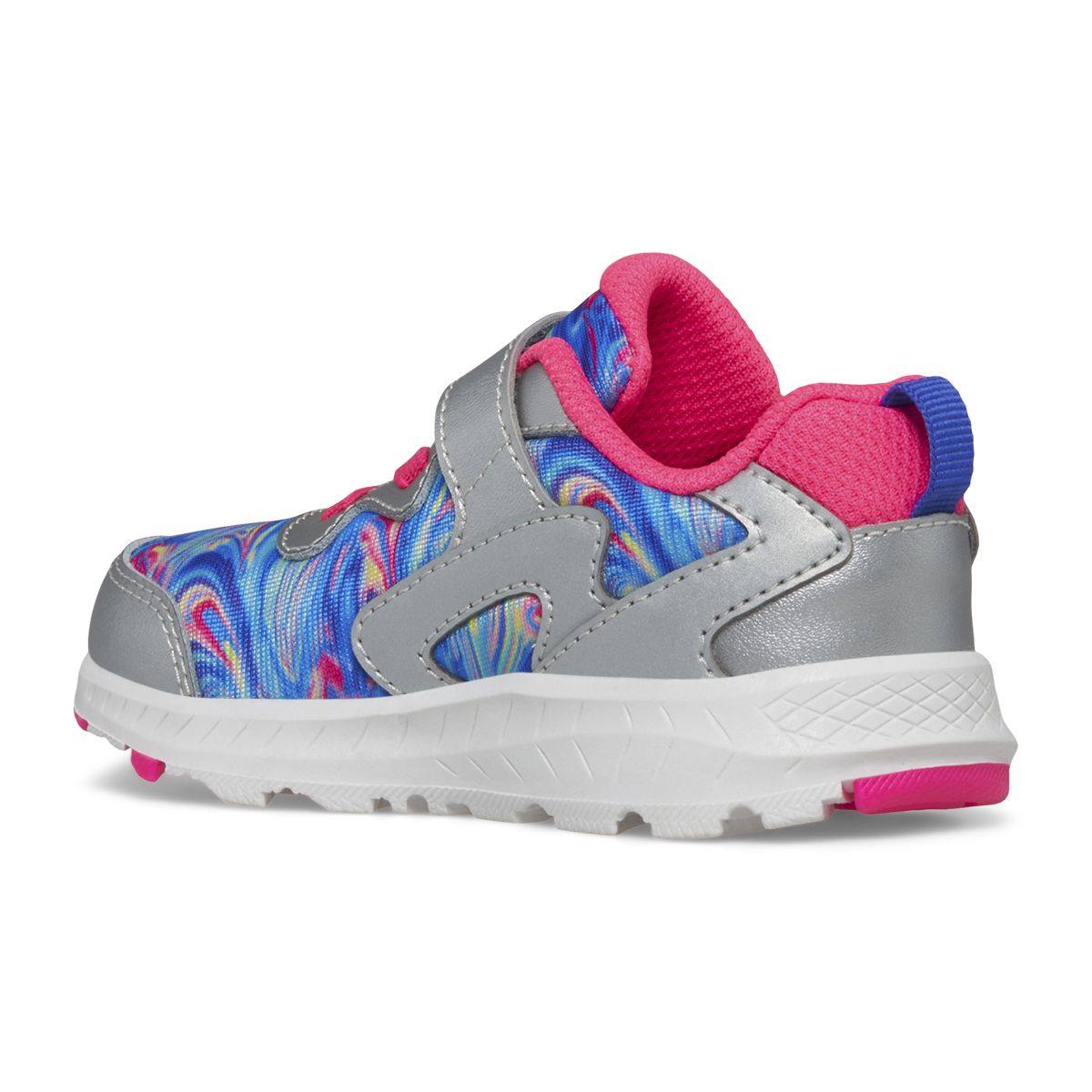 Flash 3.0 A/C Jr. Sneaker, Silver | Pink | Blue, dynamic 3