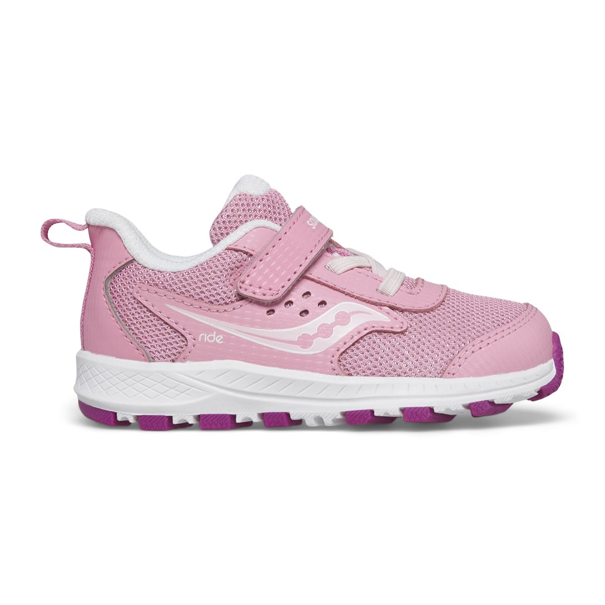 Ride 10 Jr. Sneaker, Pink, dynamic 1