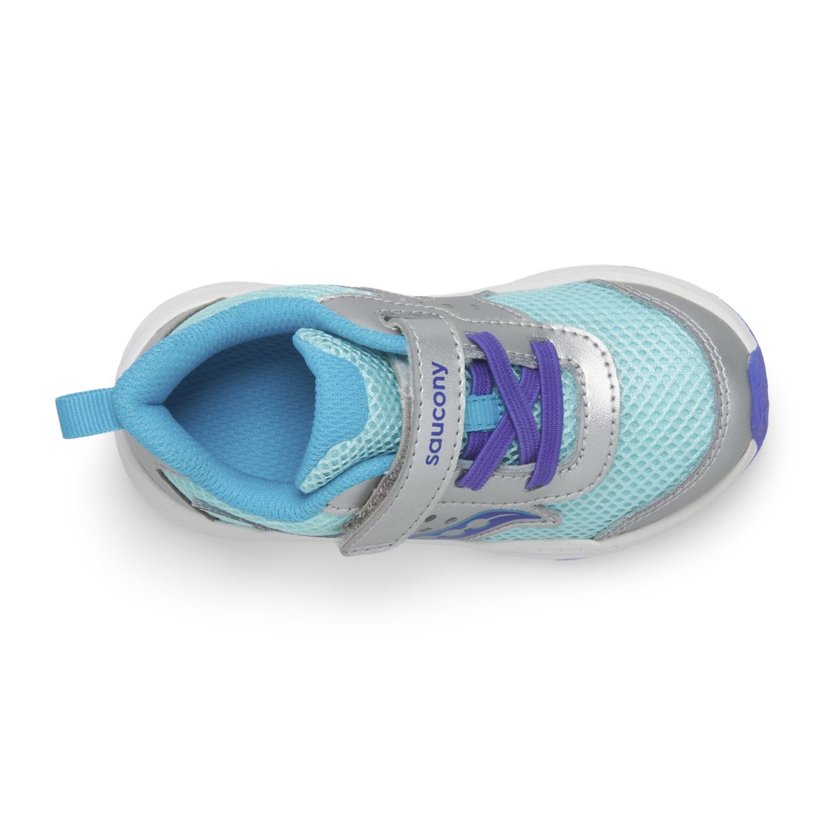 Ride Jr. Sneaker, Silver | Turq, dynamic 4