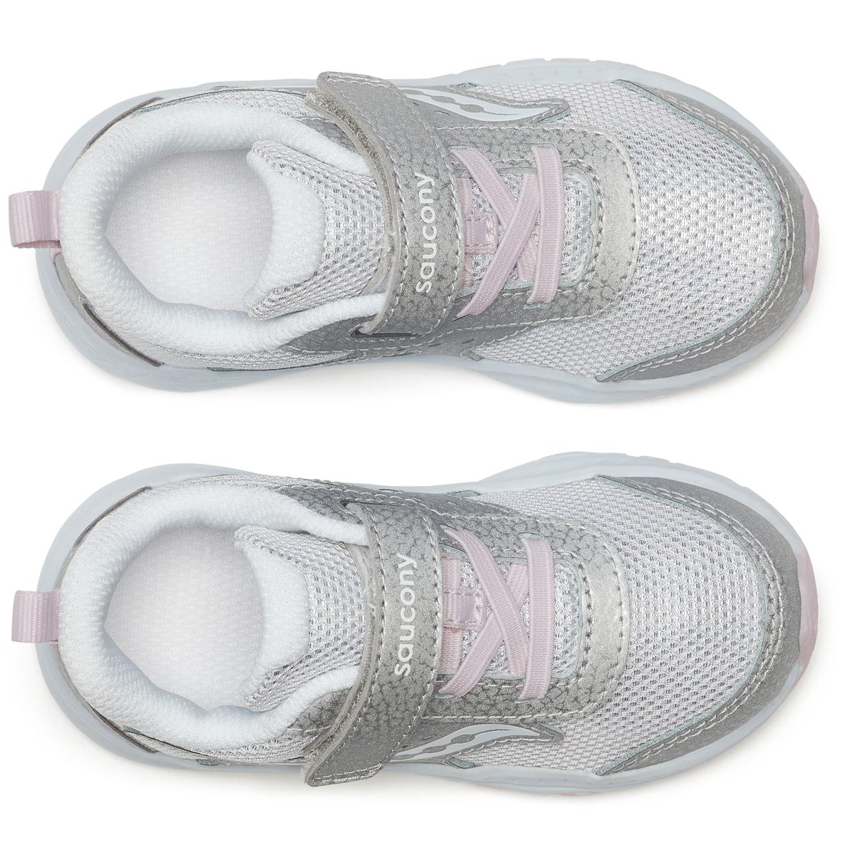 Ride Jr. Sneaker, Silver/Blue, dynamic 5