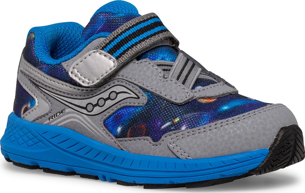 Ride 10 Jr. Sneaker, Grey | Blue | Space, dynamic 2