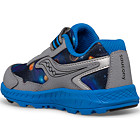 Ride 10 Jr. Sneaker, Grey | Blue | Space, dynamic 3