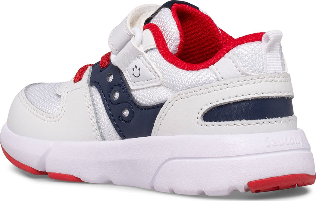 Jazz Lite 2.0 Sneaker, White | Navy | Red, dynamic 3