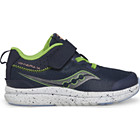Kinvara 14 A/C Jr. Sneaker, Navy | Green, dynamic 1