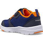 Wind FST Jr. Sneaker, Navy | Orange, dynamic 3