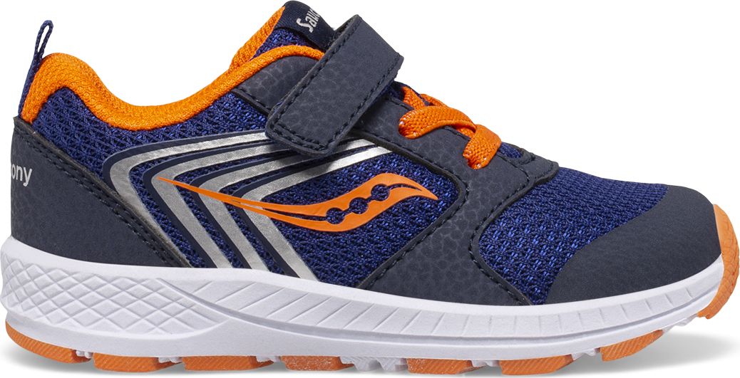 Wind FST Jr. Sneaker, Navy | Orange, dynamic