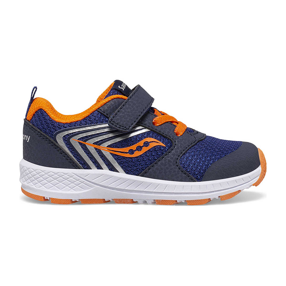 Wind FST Jr. Sneaker, Navy | Orange, dynamic 1