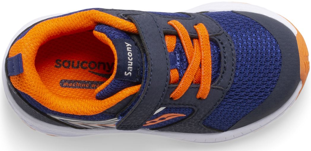 Wind FST Jr. Sneaker, Navy | Orange, dynamic 5