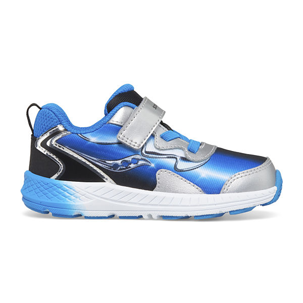 Flash 3.0 A/C Jr. Sneaker, Black | Blue | Chrome, dynamic