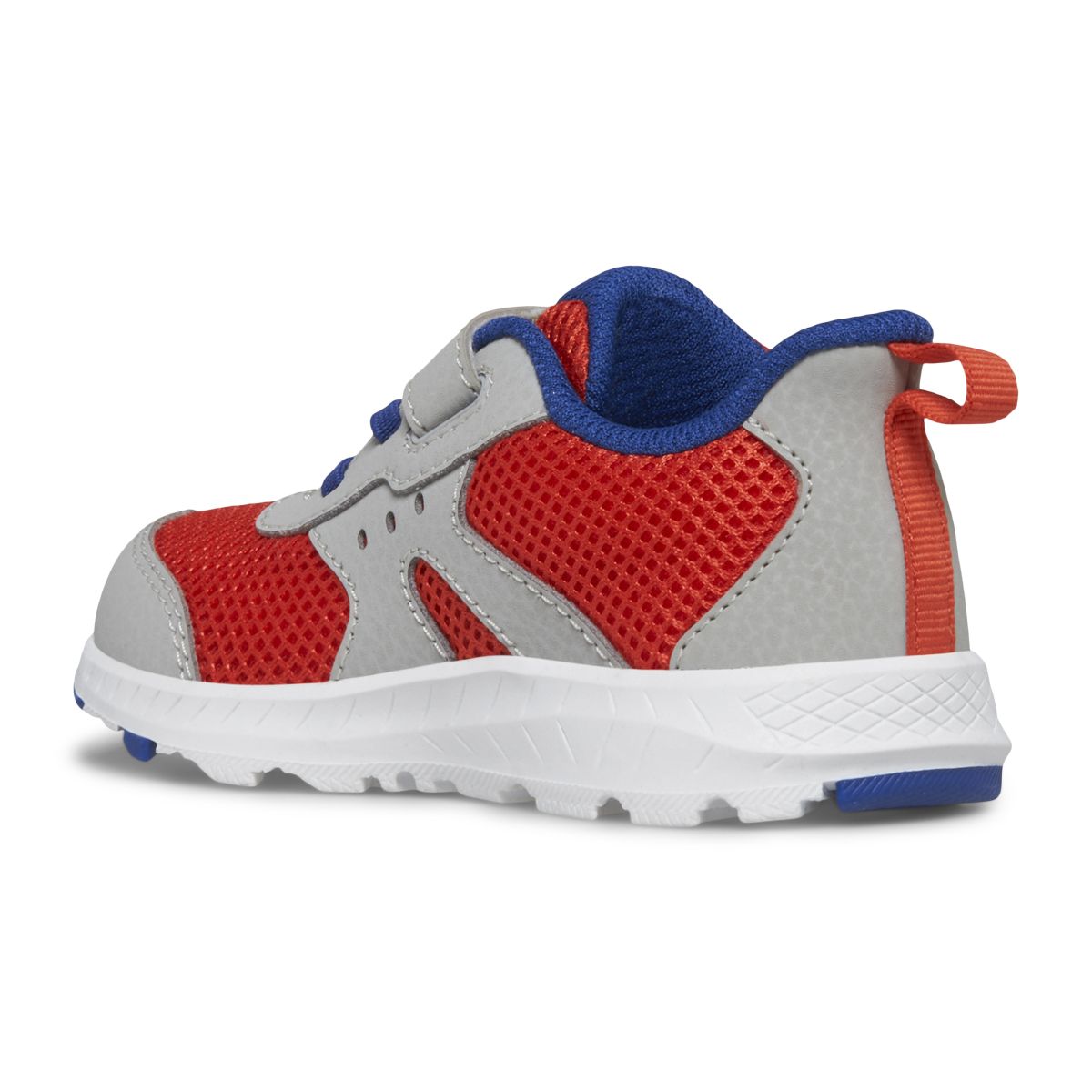 Ride Jr. Sneaker, Grey | Navy | Red, dynamic 3