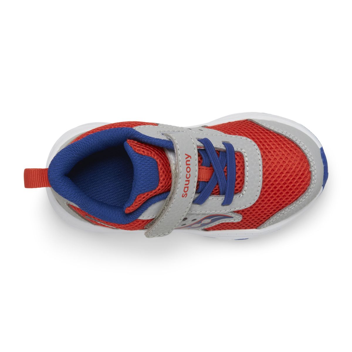 Ride Jr. Sneaker, Grey | Navy | Red, dynamic 5