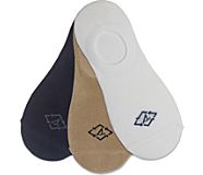 Sustainable Low Show 3-Pack Sock, White Assorted, dynamic