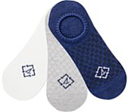 Sustainable Honeycomb Mesh 3-Pack Ultra Low Show Sock, Blue, dynamic