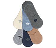 Sneaker 6-Pack Liner Sock, Charcoal, dynamic