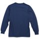 Made in the USA Cloud Long Sleeve T-Shirt, Navy, dynamic 3