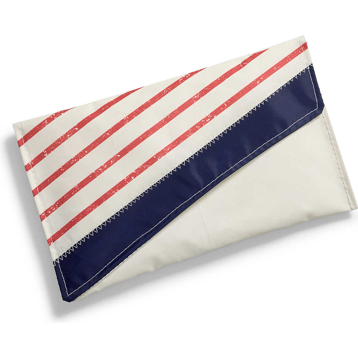 Sea Bags Clutch, Navy Mariner Stripe, dynamic 1