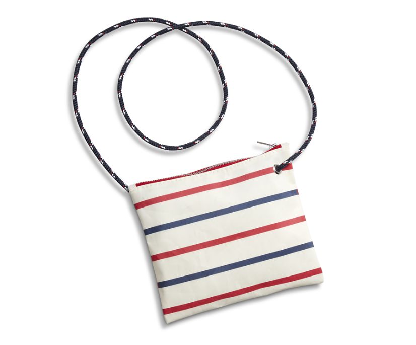 Sea Bags Slim Cross Body Bag, Red/Blue, dynamic 1