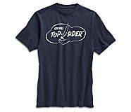 Made in USA Cloud Cotton T-Shirt, Navy, dynamic