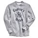 Made in USA Cloud Cotton Crew, Grey, dynamic 1
