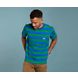 Cloud Rugby Stripe Pocket T-Shirt, Blue/Green, dynamic 3